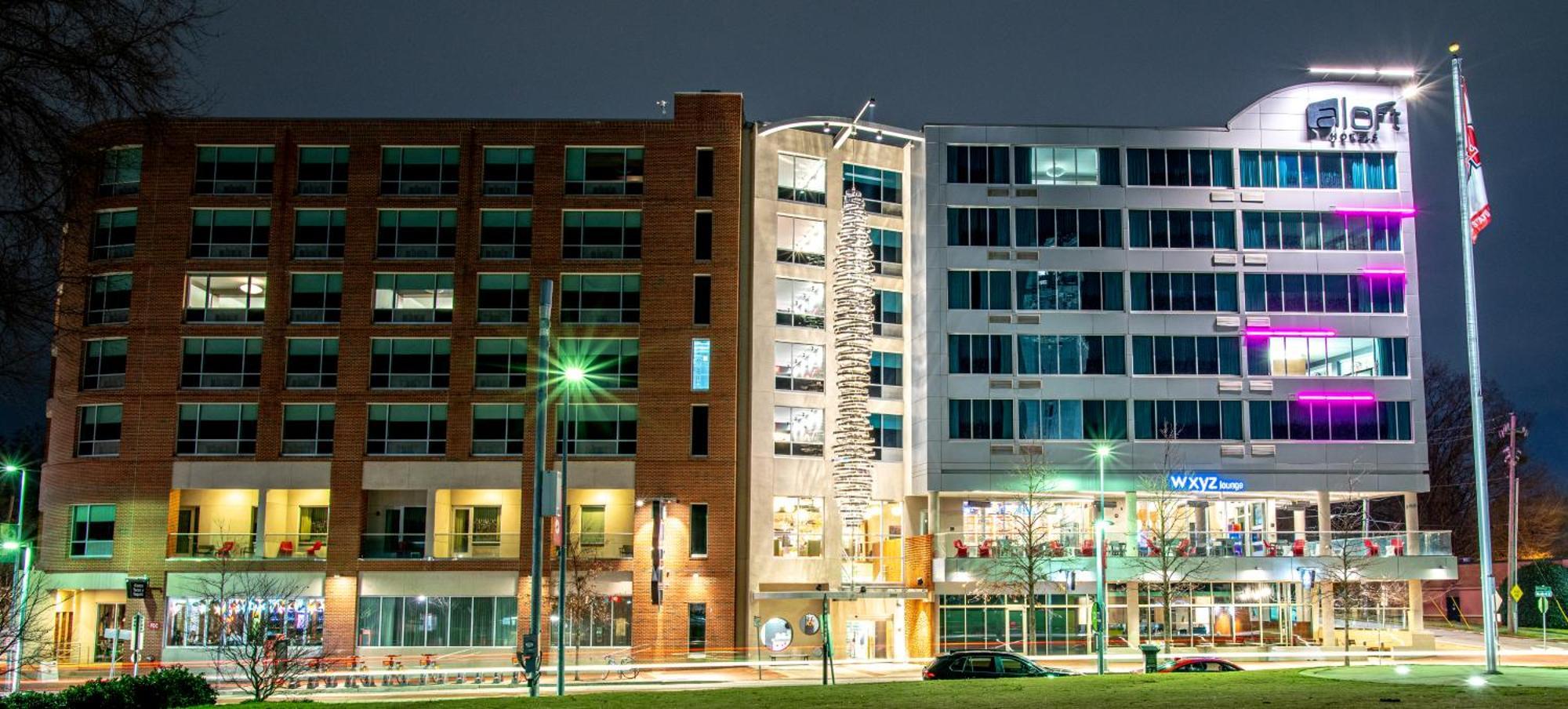 Hotel Aloft Raleigh Esterno foto