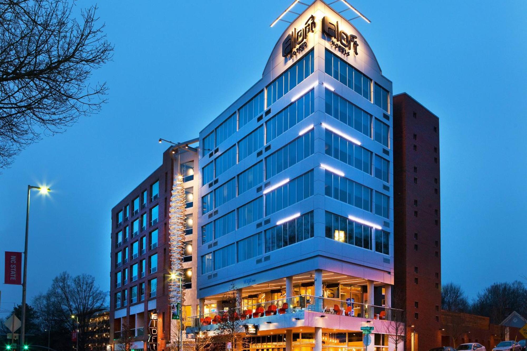 Hotel Aloft Raleigh Esterno foto