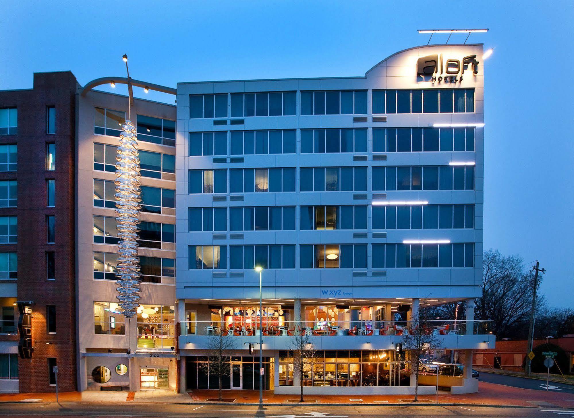 Hotel Aloft Raleigh Esterno foto