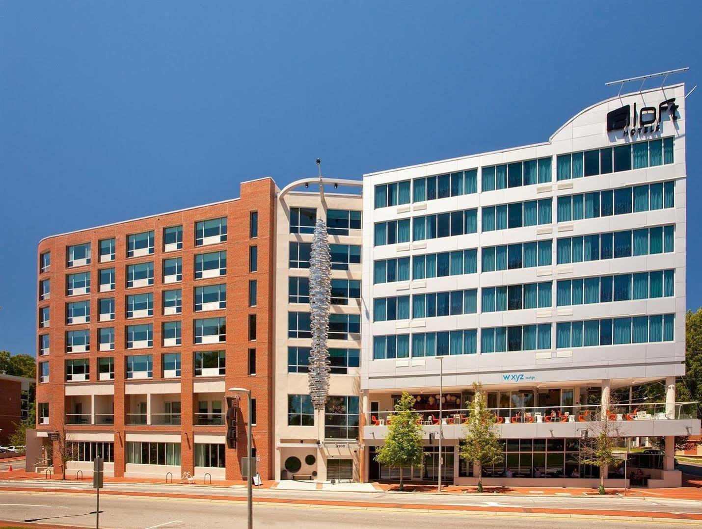 Hotel Aloft Raleigh Esterno foto